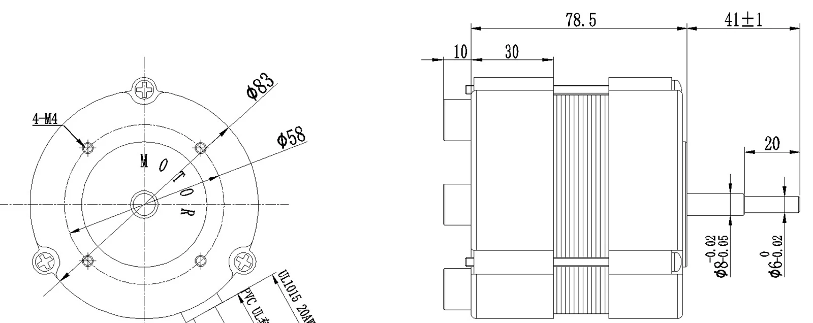 HD78-100 motor HD78-100 motor